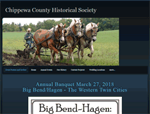Tablet Screenshot of chippewacohistory.org